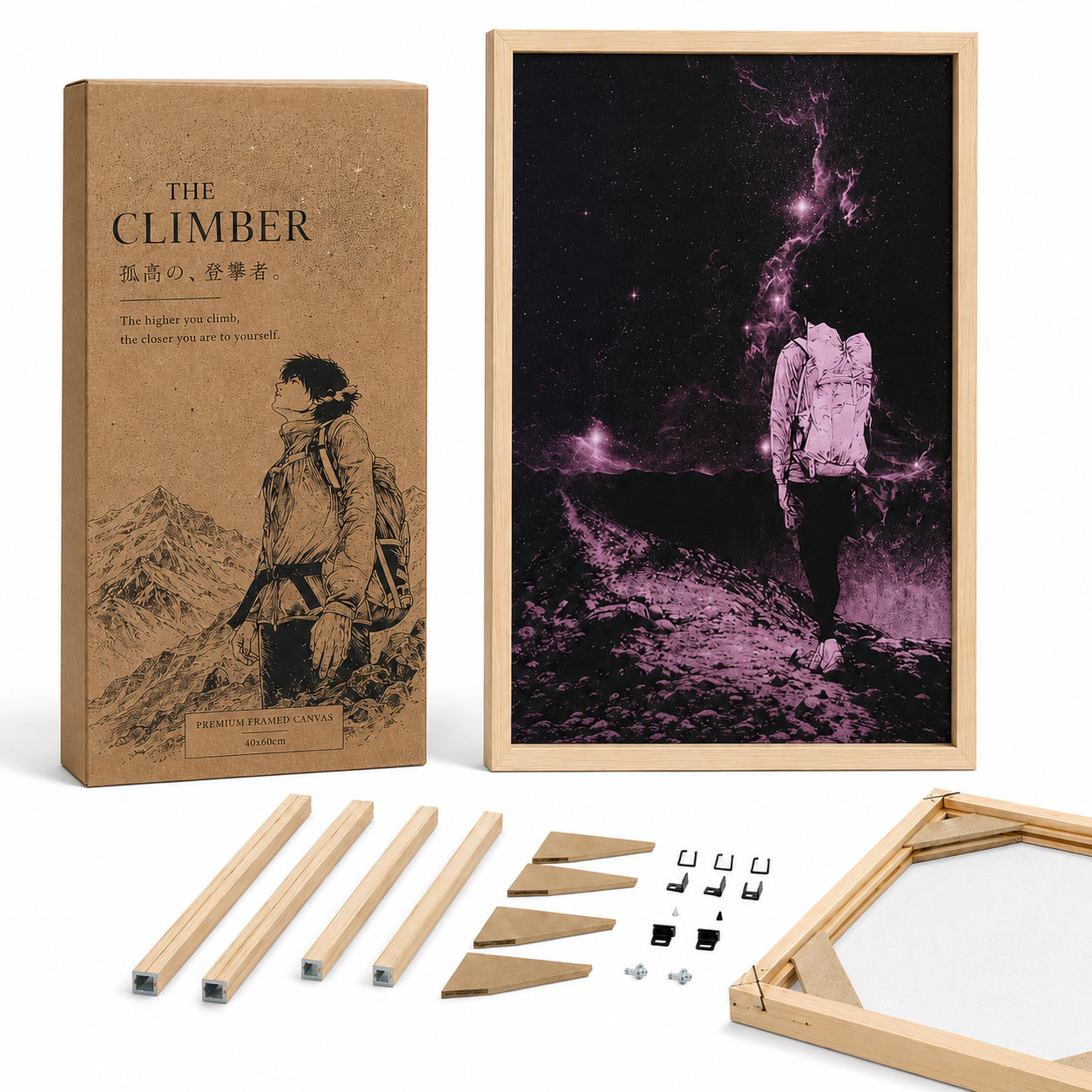 Cuadro "The Climber"